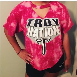 Distressed tee
